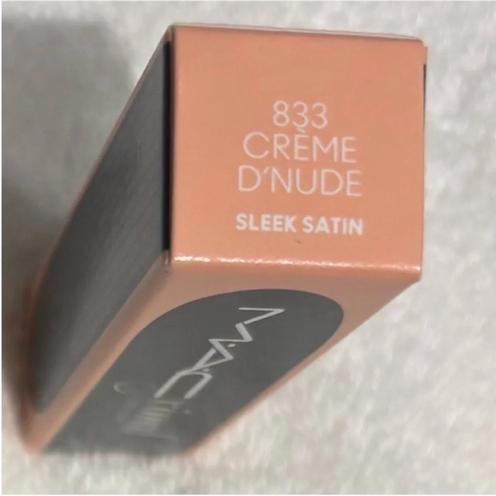 MAC Cosmetics M •A • CXIMAL Sleek Satin Lipstick Crème D'Nude (833) NIB